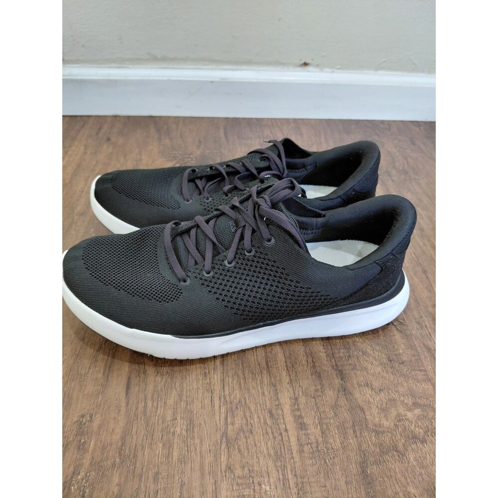 KIZIK LIMA MENS SZ 13 Sneakers Loafers Shoes  BLACK White
